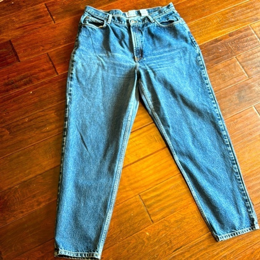 Carolina Blues by Carolina Colours vintage tapered jeans size 18 dark wash